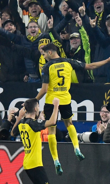 Hakimi scores 2 in Dortmund's comeback win over Inter